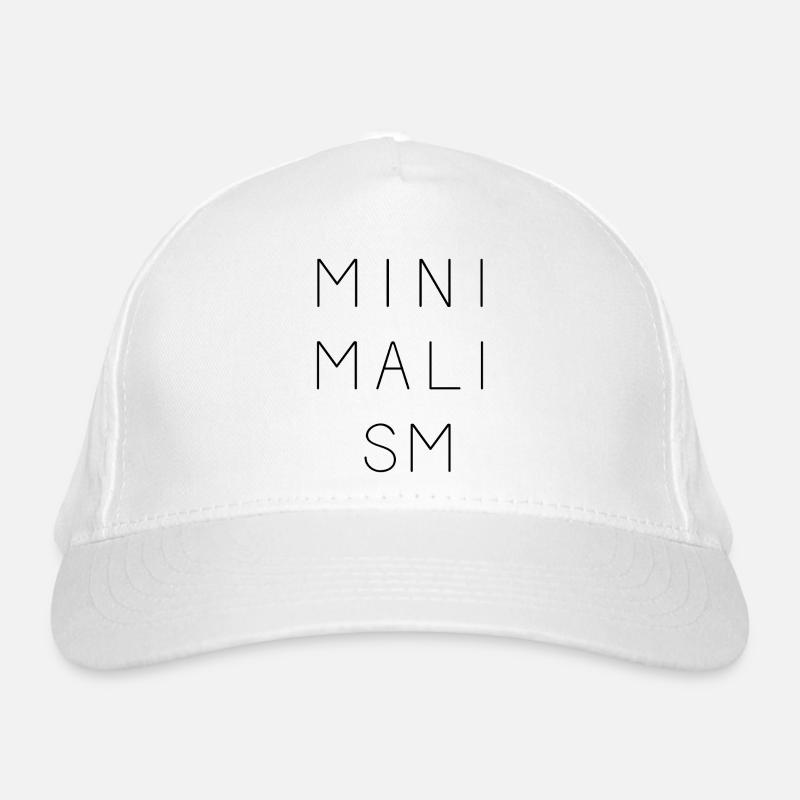 Minimalism Organic Baseball Cap