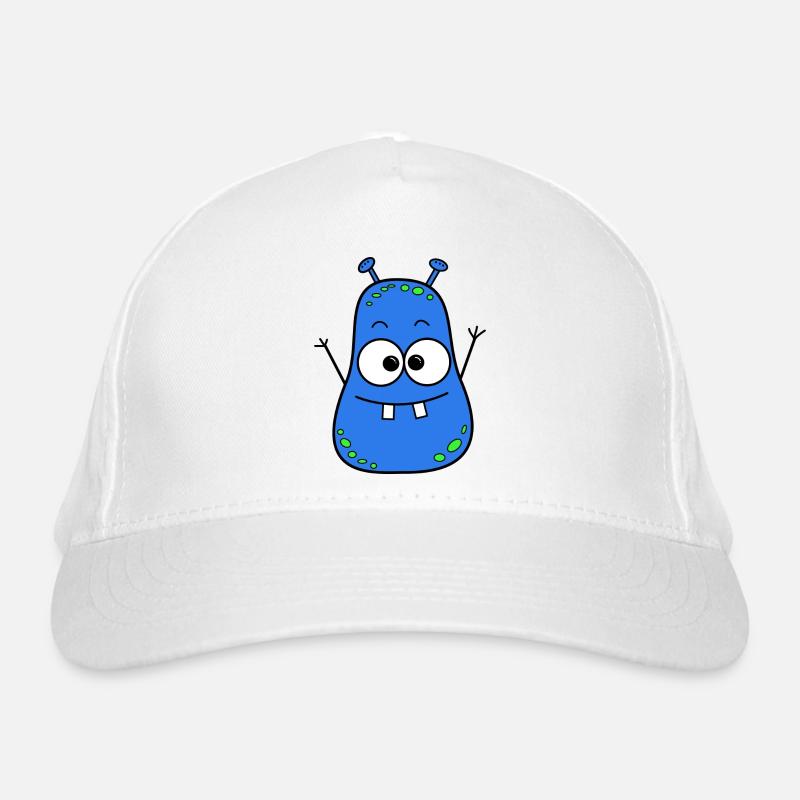 Bleu monstre Casquette classique bio