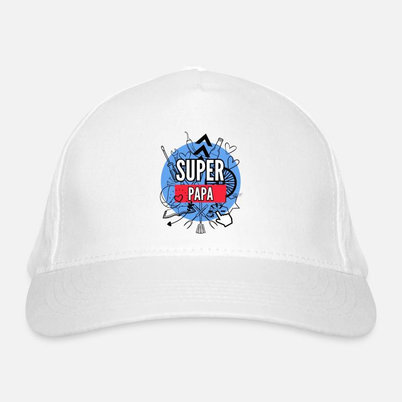 Superpapa Casquette classique bio