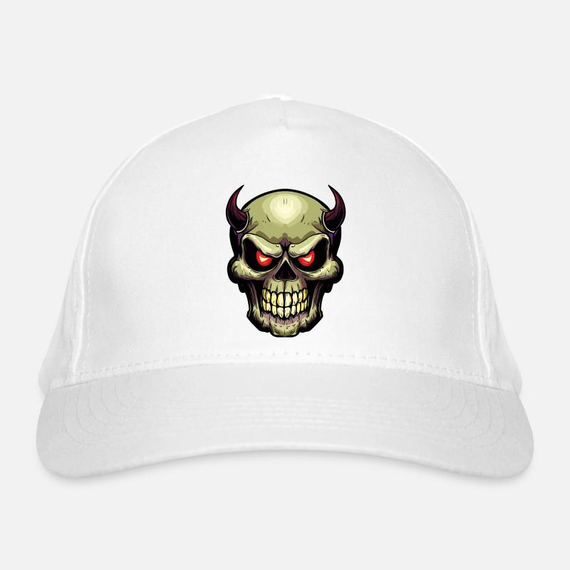 Schädel Bio-Baseballkappe