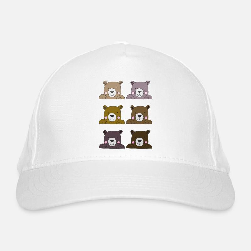 Drôle d’ours Casquette classique bio