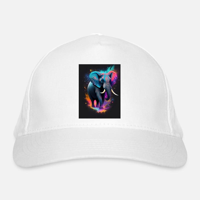 Elephant Galaxy Bio-Baseballkappe