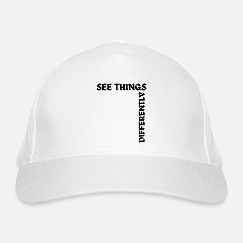 Voir les choses différemment Casquette classique bio