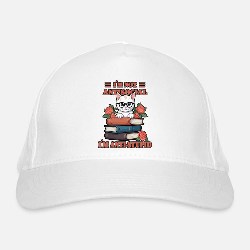 Chat malin Casquette classique bio