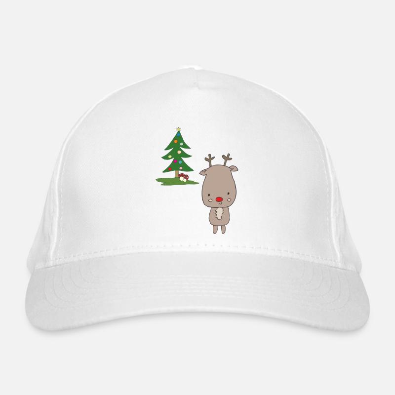 Orignal avec sapin de Noël Casquette classique bio