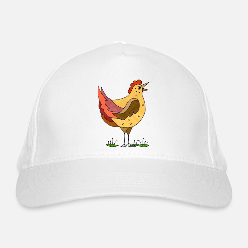 Poule Casquette classique bio
