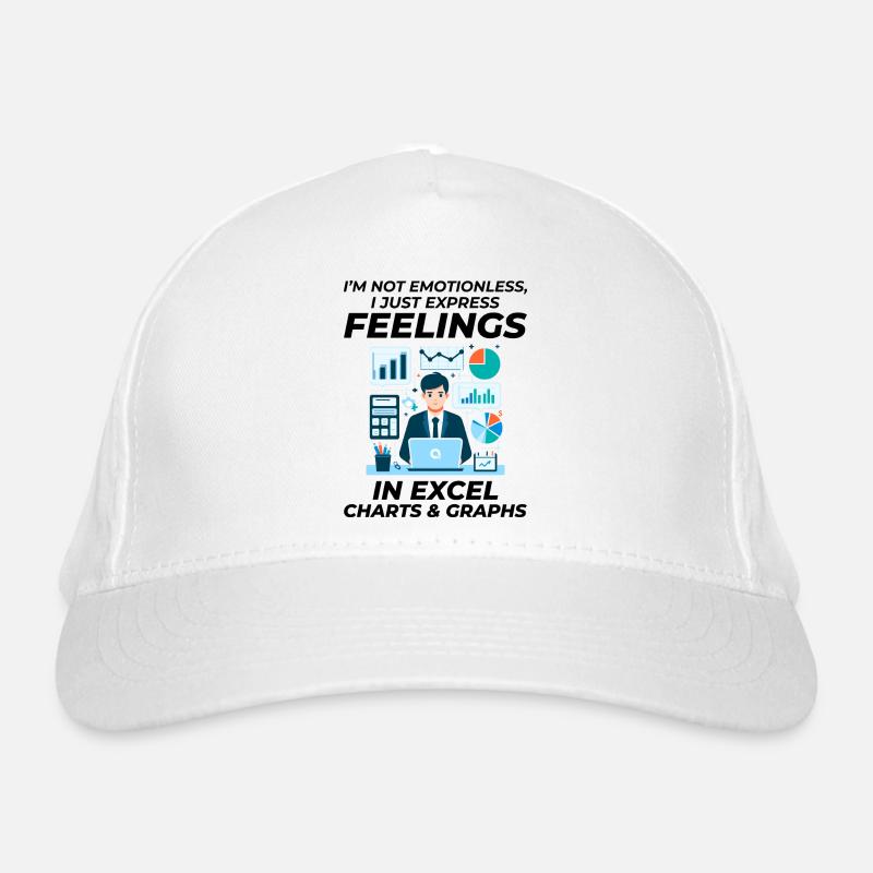 Comptable Comptabilité Tenue de livres Finance Drôle Casquette classique bio