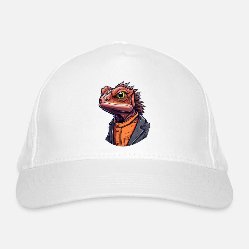 Frilled neck Lizard Organic Baseball Cap