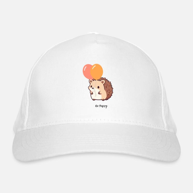 Süßer Igel Bio-Baseballkappe