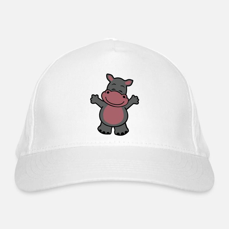 Hippopotame câlin Casquette classique bio