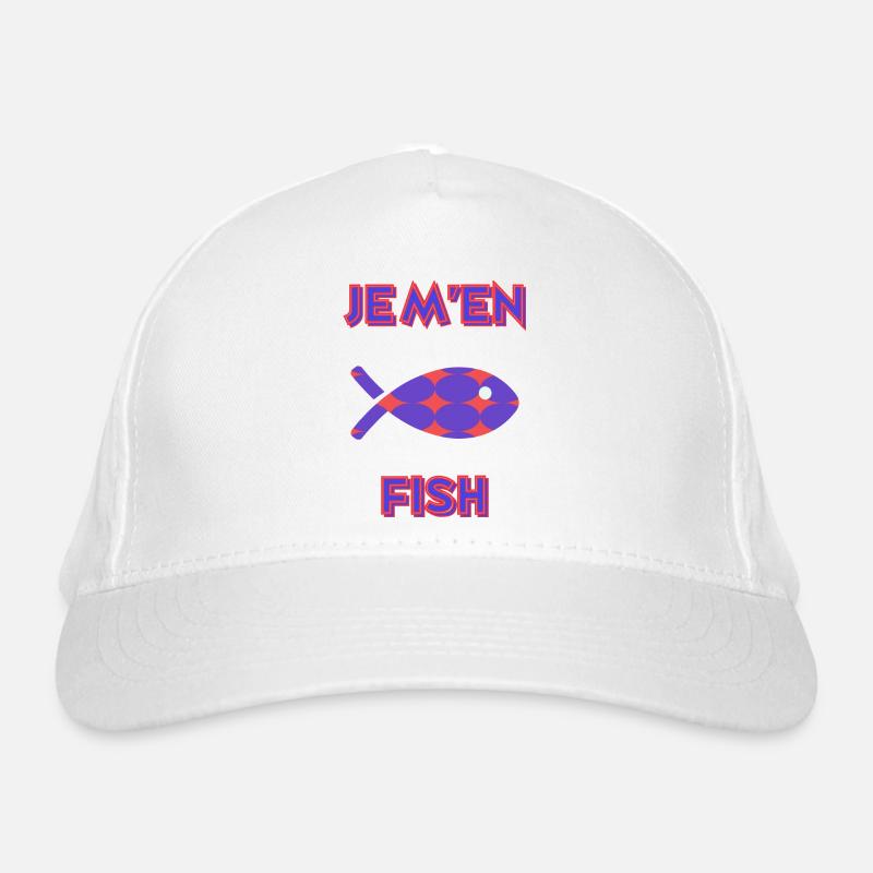 FISH. HUMOUR. POISSON Casquette classique bio