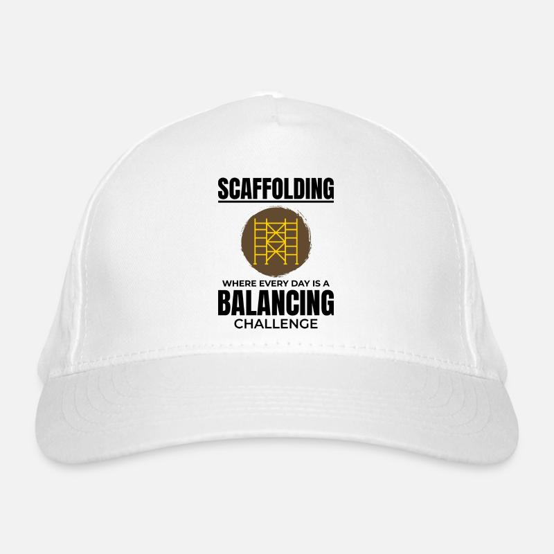 Scaffolder Scaffold Builder Scaffolding Platform Organic Baseball Cap