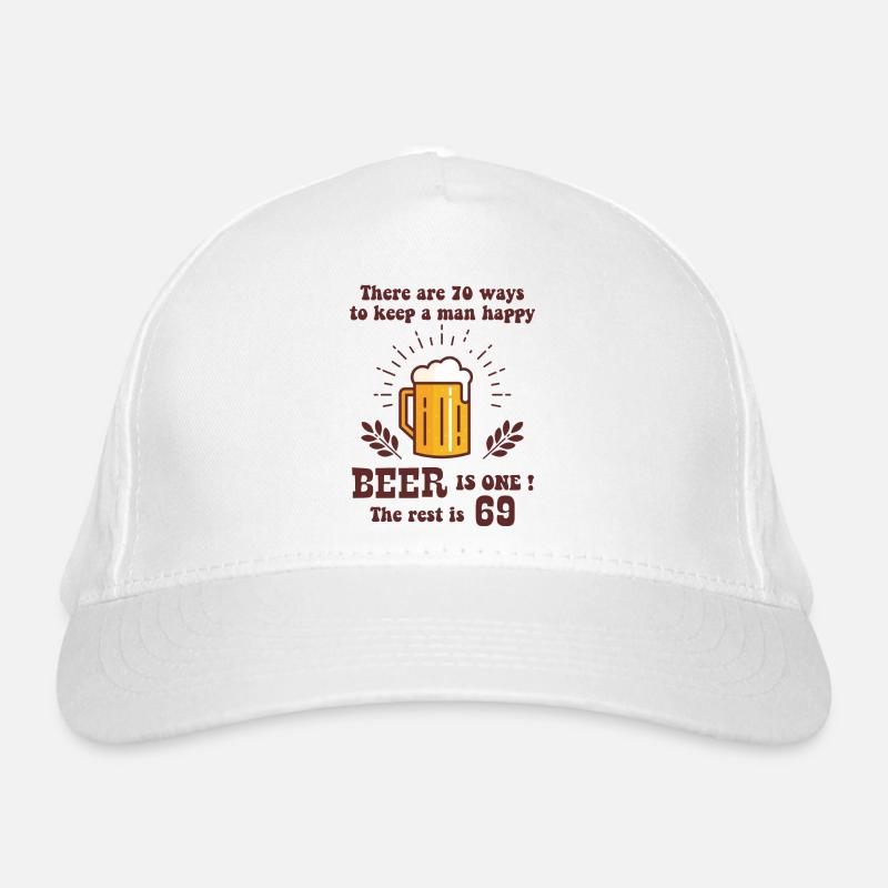 Bier Bio-Baseballkappe