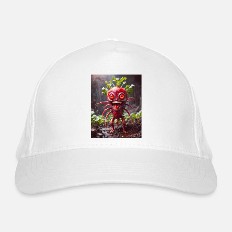 vegetables downfall Apocalypse Monster evil radish Organic Baseball Cap
