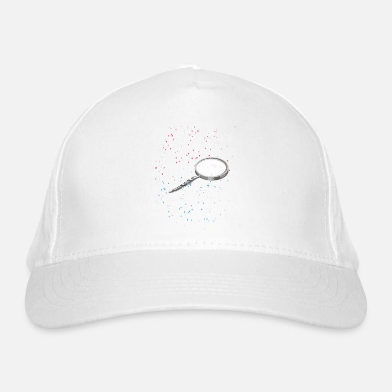lupe magnifying glass Bio-Baseballkappe