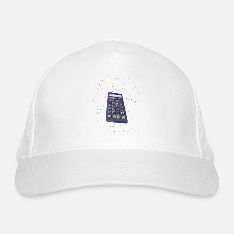 rechner calculator | Taschenrechner Bio-Baseballkappe