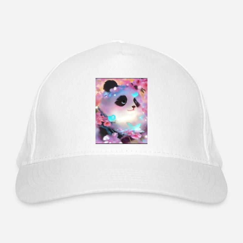 Panda Picture Organic Baseball Cap
