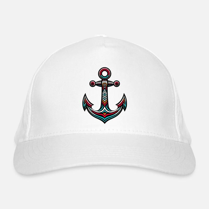 Ein Anker Bio-Baseballkappe