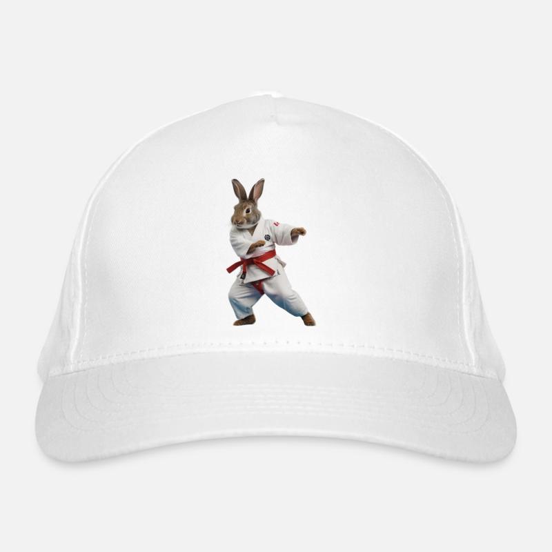 Sporty Rabbit Organic Baseball Cap