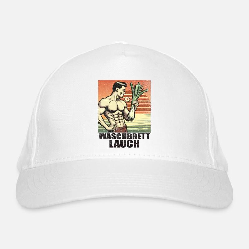 Waschbrett Lauch Fun Bio-Baseballkappe