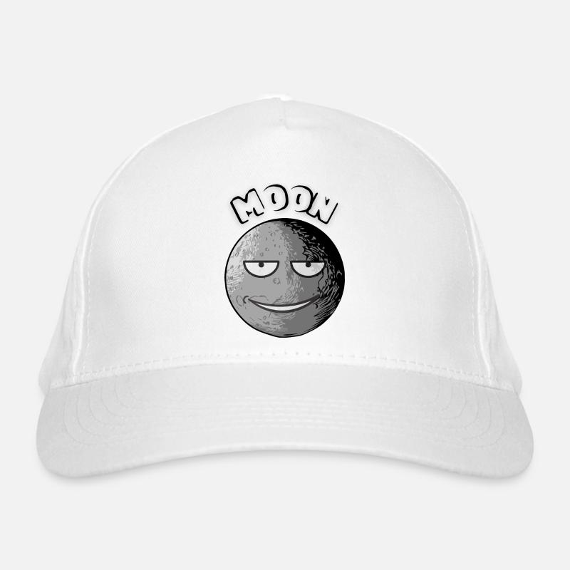 Moon, Moon Organic Baseball Cap