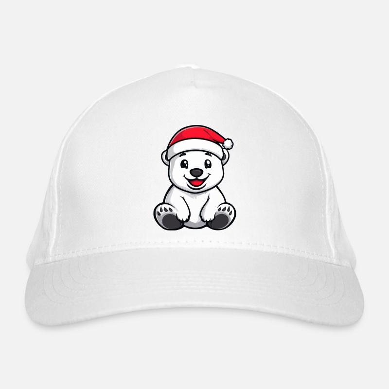 Noël de l’ours polaire Casquette classique bio