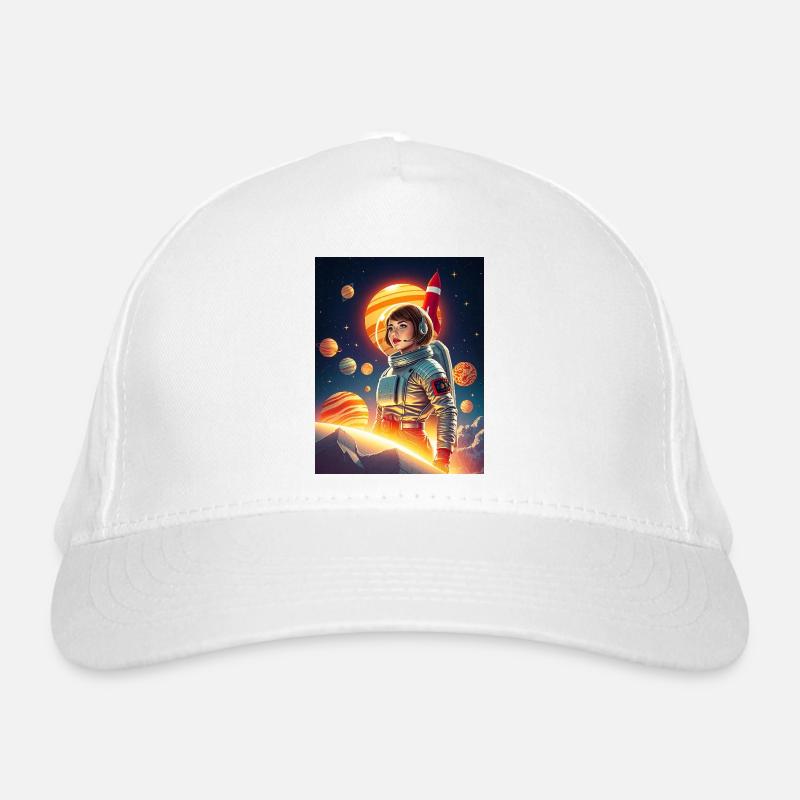 Astronaute dans l’espace Casquette classique bio