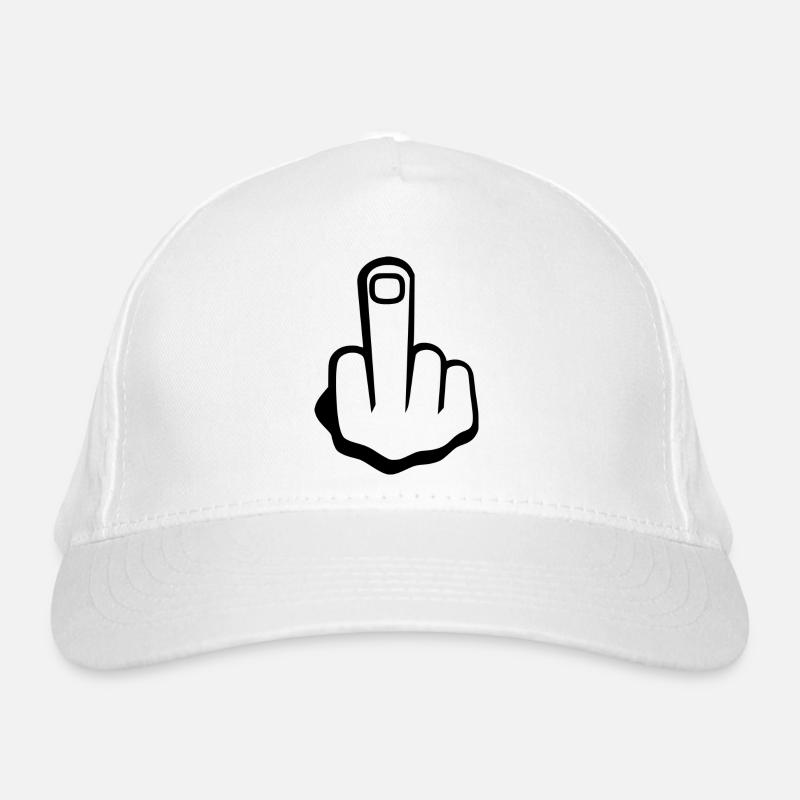 Dito medio Berretto da baseball green