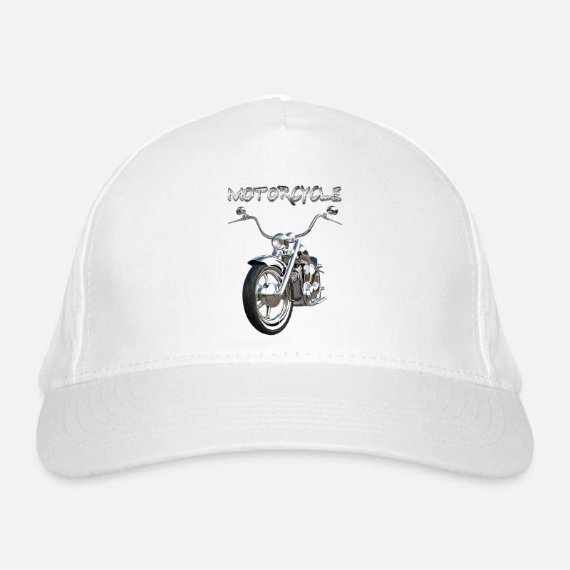 Vélo en chrome Casquette classique bio
