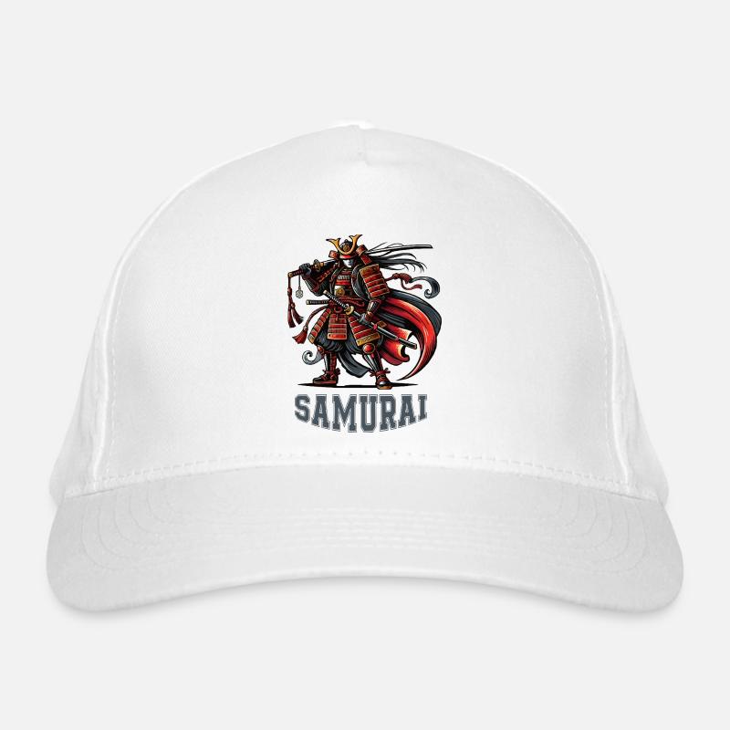 Samurai Comic Organic Baseball Cap