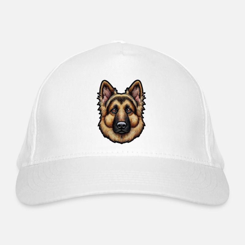 German Shepherd – Intelligent and Loyal Organic Baseball Cap