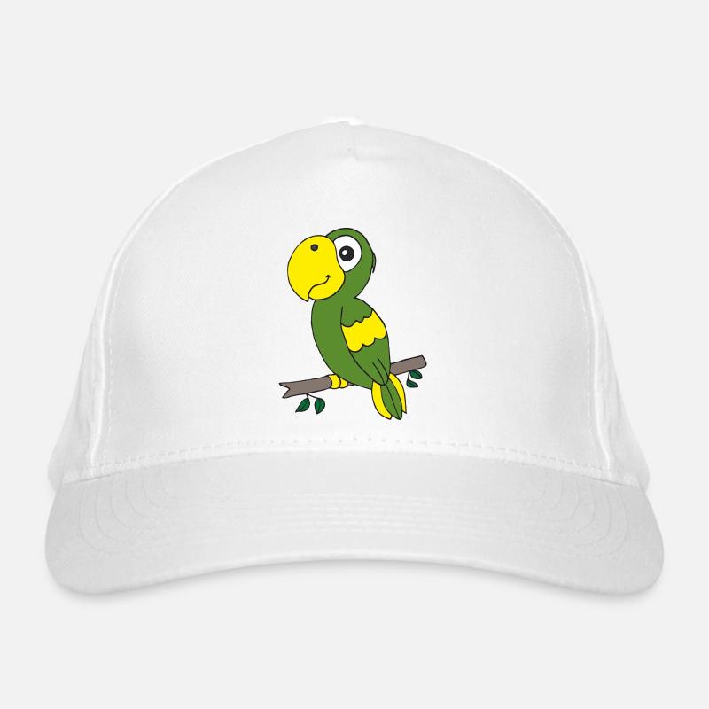 Vert perroquet Casquette classique bio