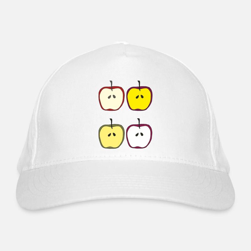 Apples colorful Organic Baseball Cap