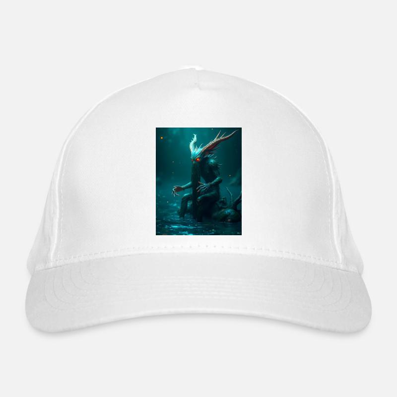 Vodnik, démon de l’eau slave tapi dans les rivières profondes Casquette classique bio