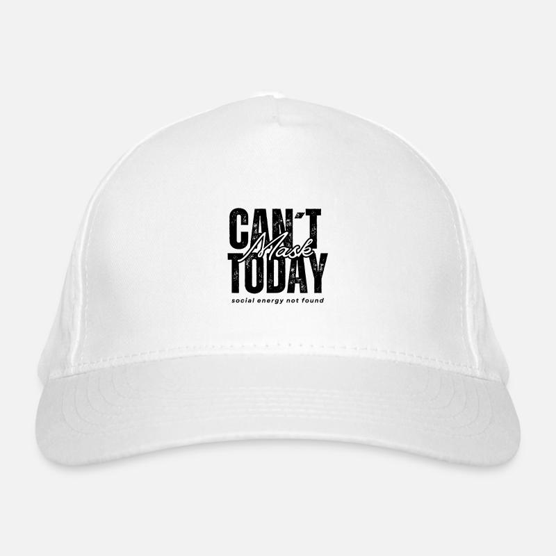 Impossible de masquer aujourd’hui – Énergie sociale introuvable Casquette classique bio