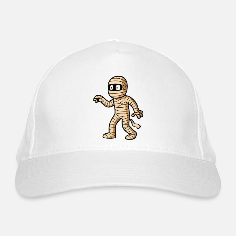 mumie comic Bio-Baseballkappe