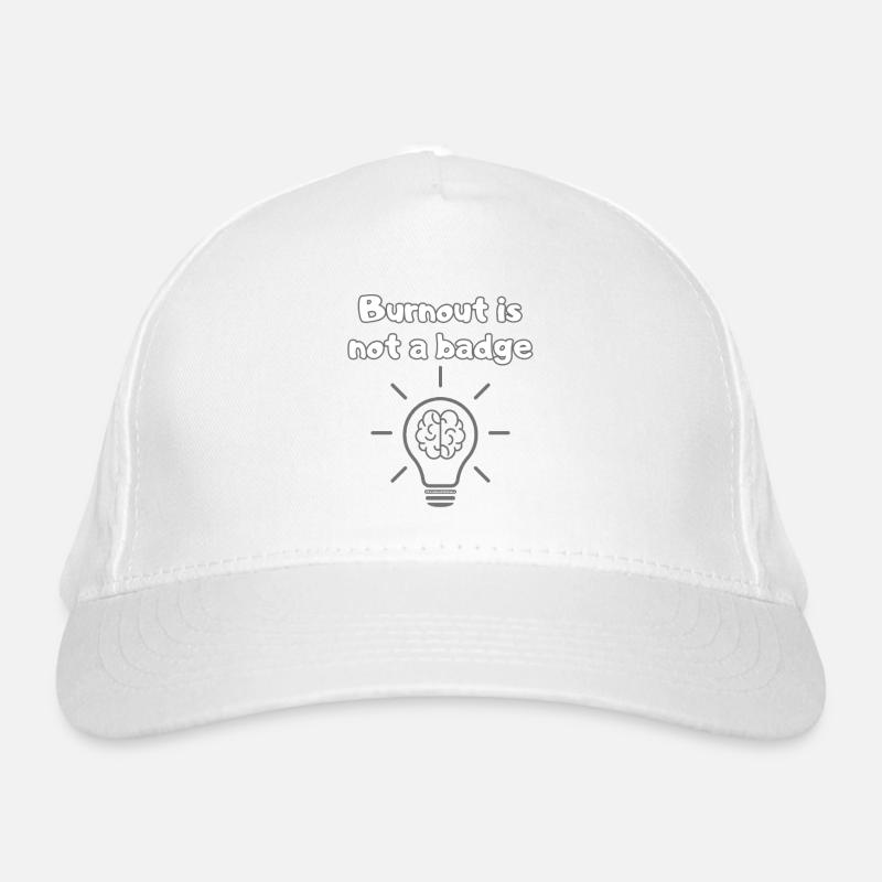 Chemise anti-burnout – Wellness First Statement Casquette classique bio