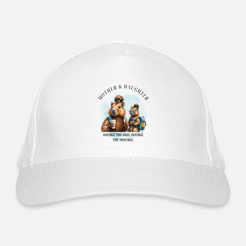 Deux fois plus effronté, deux fois plus sauvage Casquette classique bio