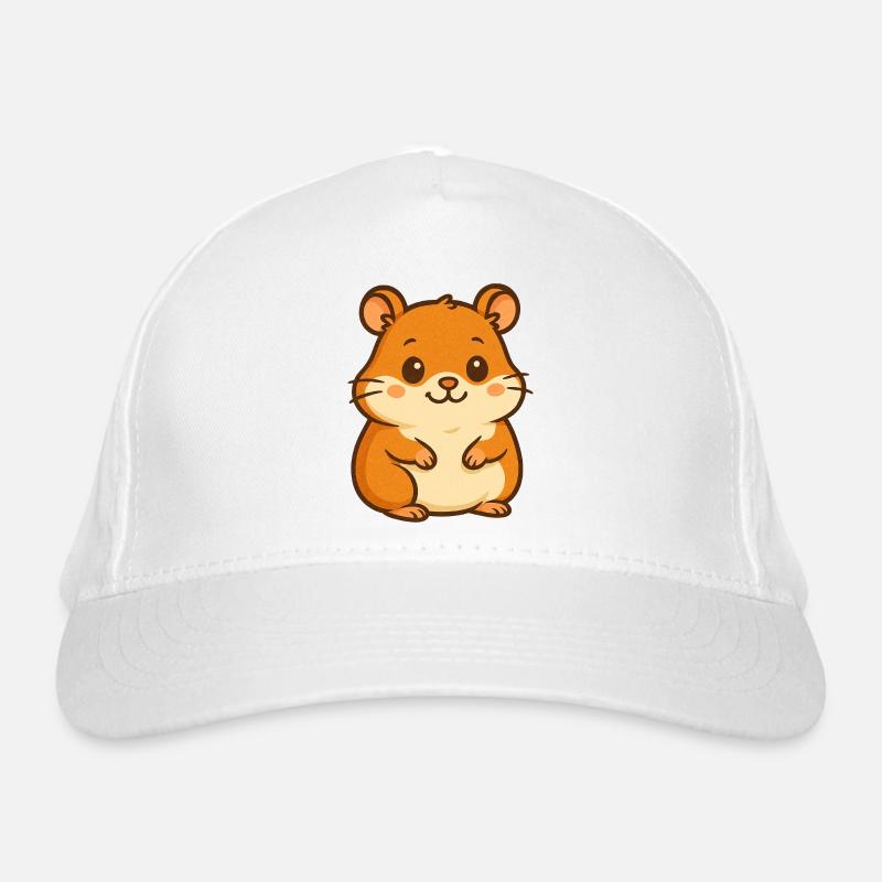 Hamster Organic Baseball Cap