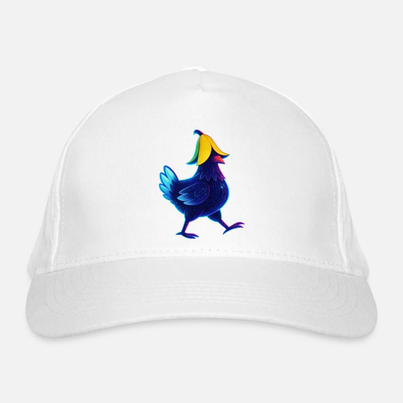Chicken Banana Organic Baseball Cap