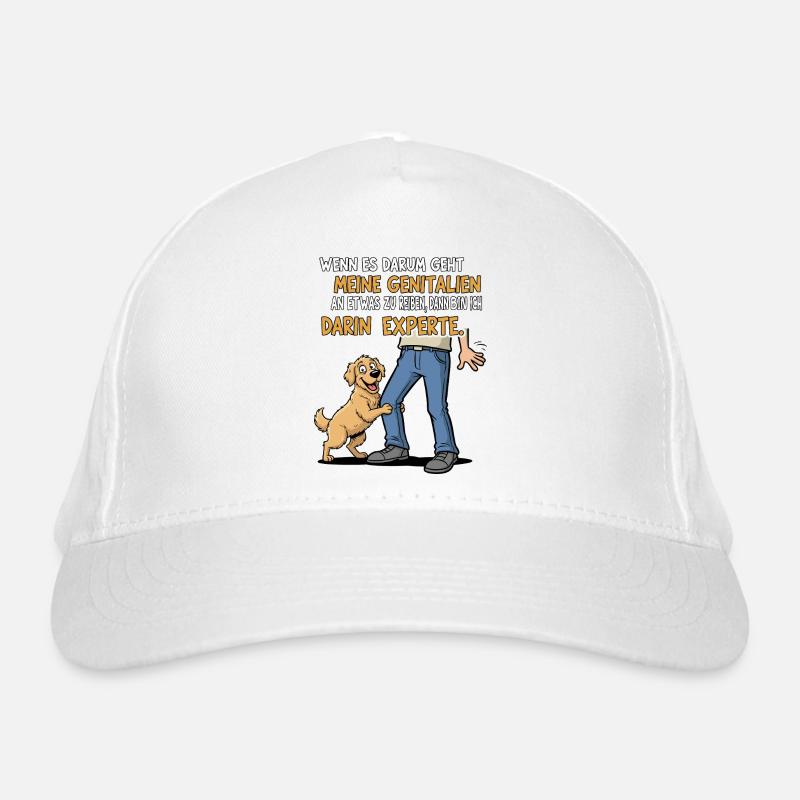 Reib-Experte Hund Bio-Baseballkappe