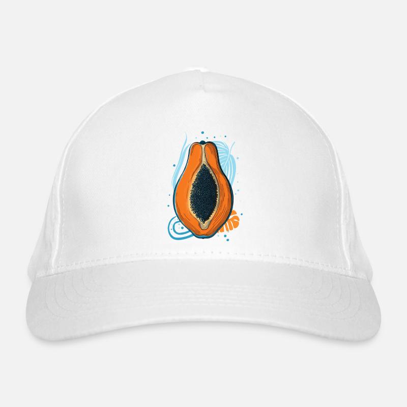 papaya Organic Baseball Cap