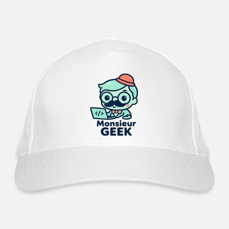 Monsieur Geek Codeur Chic Casquette classique bio