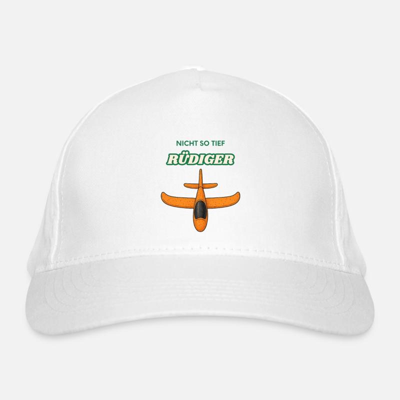 Pas si profond dessin animé de l’avion de Rüdiger Casquette classique bio