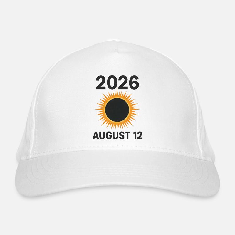 2026 August 12 - total solar eclipse Organic Baseball Cap