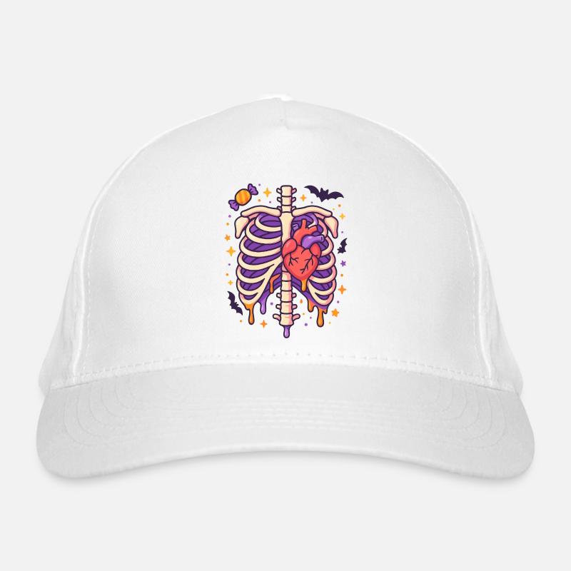 Anatomy Gothic Thoracic Cage Casquette classique bio