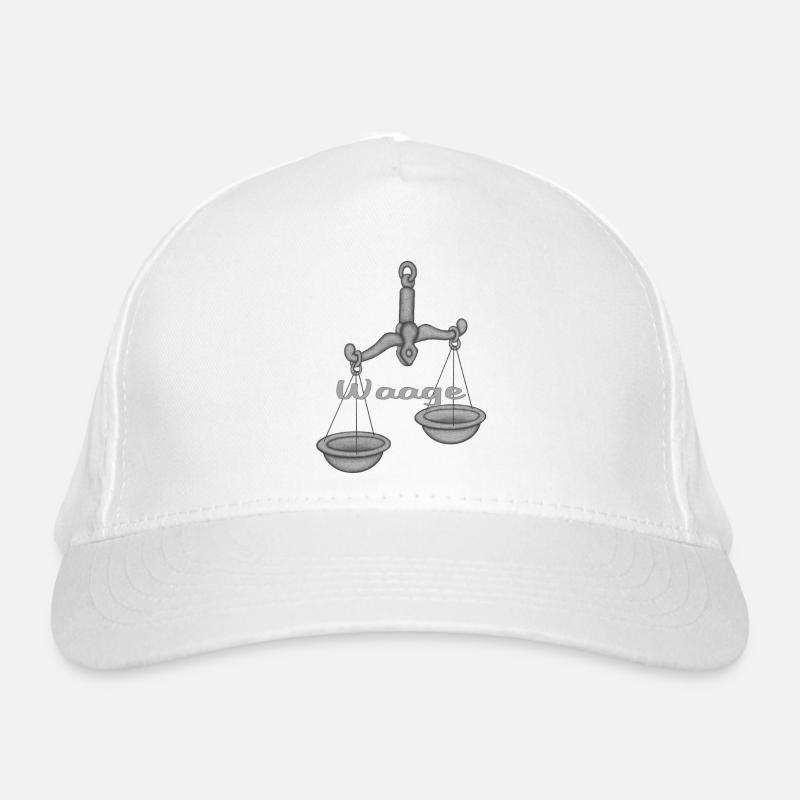 Sternzeichen Waage Bio-Baseballkappe