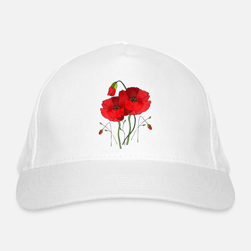 Fleur Casquette classique bio