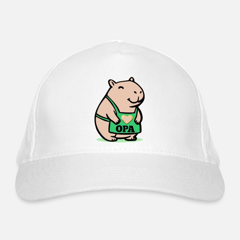 GRANDPA CAPYBARA CHEF Organic Baseball Cap