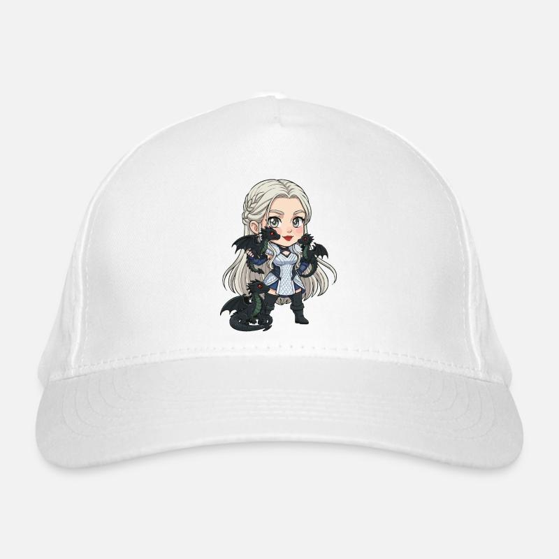 Cosplay de dragon chevalière Chibi Casquette classique bio